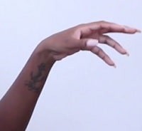 A picture of Anchor Tattoo of Jessie Woo.